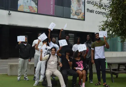 A Level & BTEC students celebrate their results